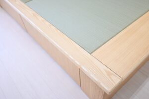 畳ベッドとして使いやすい畳ユニット2畳ワイド