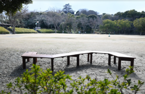 スネークベンチを浜松城公園に寄贈致しました！