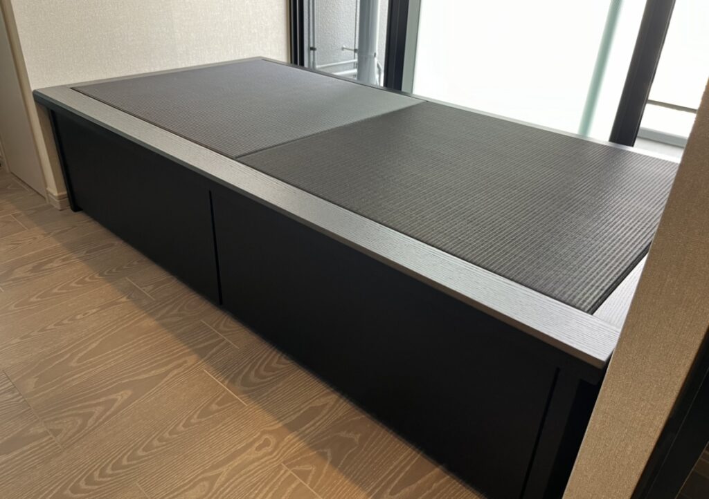 畳ユニット特注　1畳wide　モアブラック色